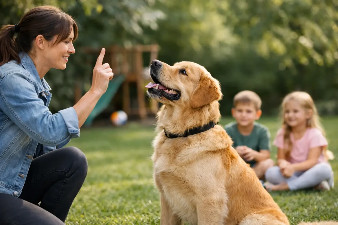 Training Your Dog Around Children Safely