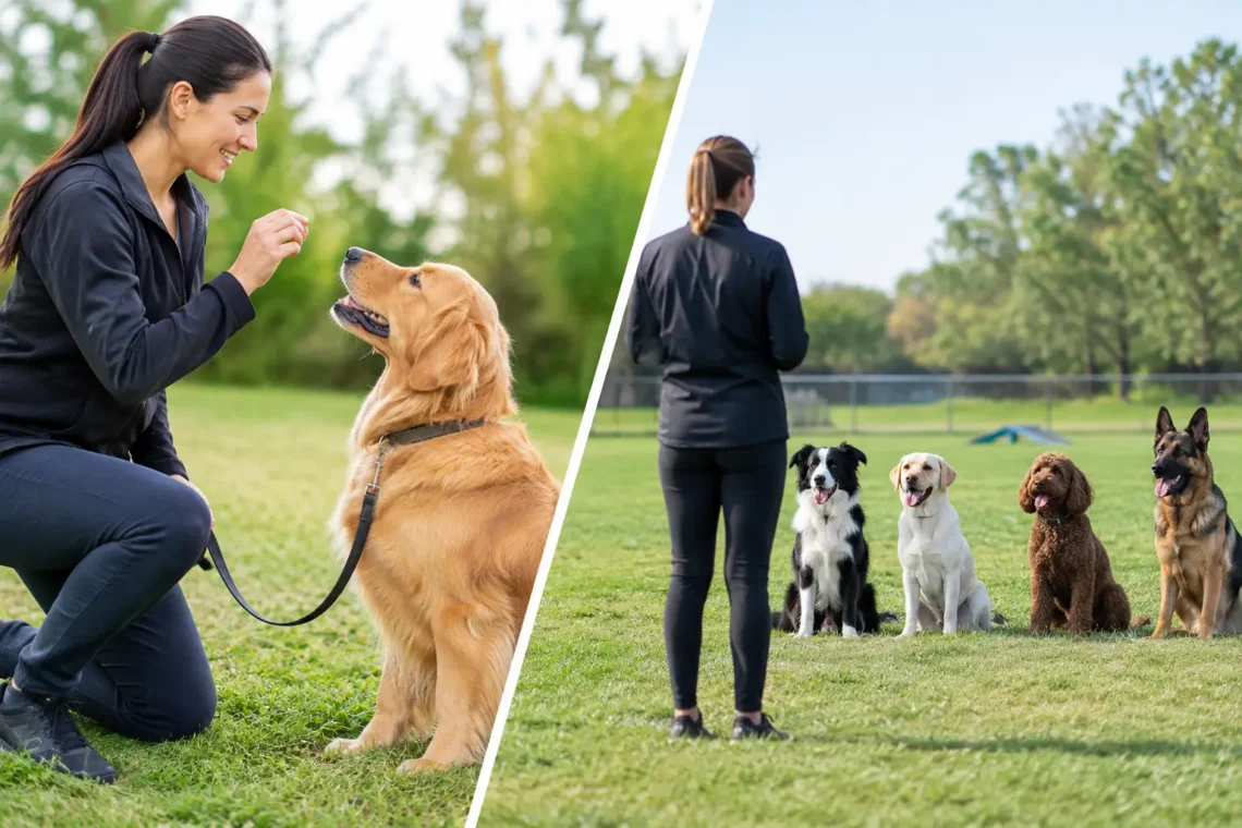Private Lessons Versus Boot Camp for Dogs