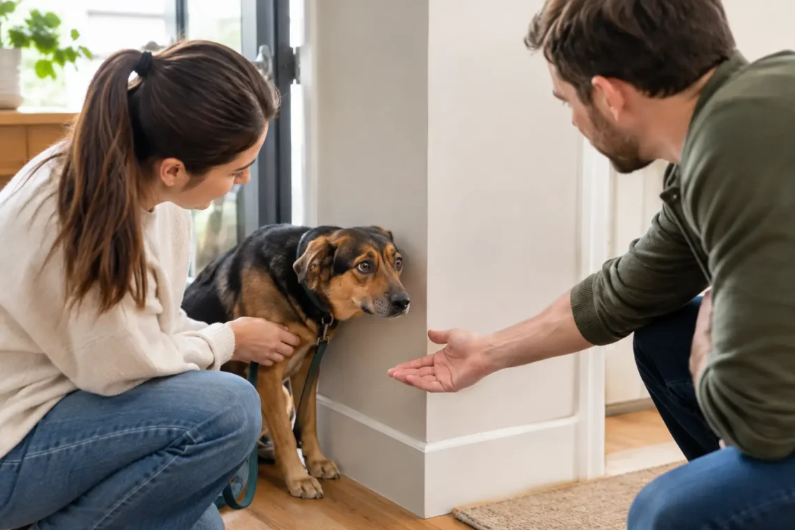 How to Introduce Fearful Dogs to Visitors